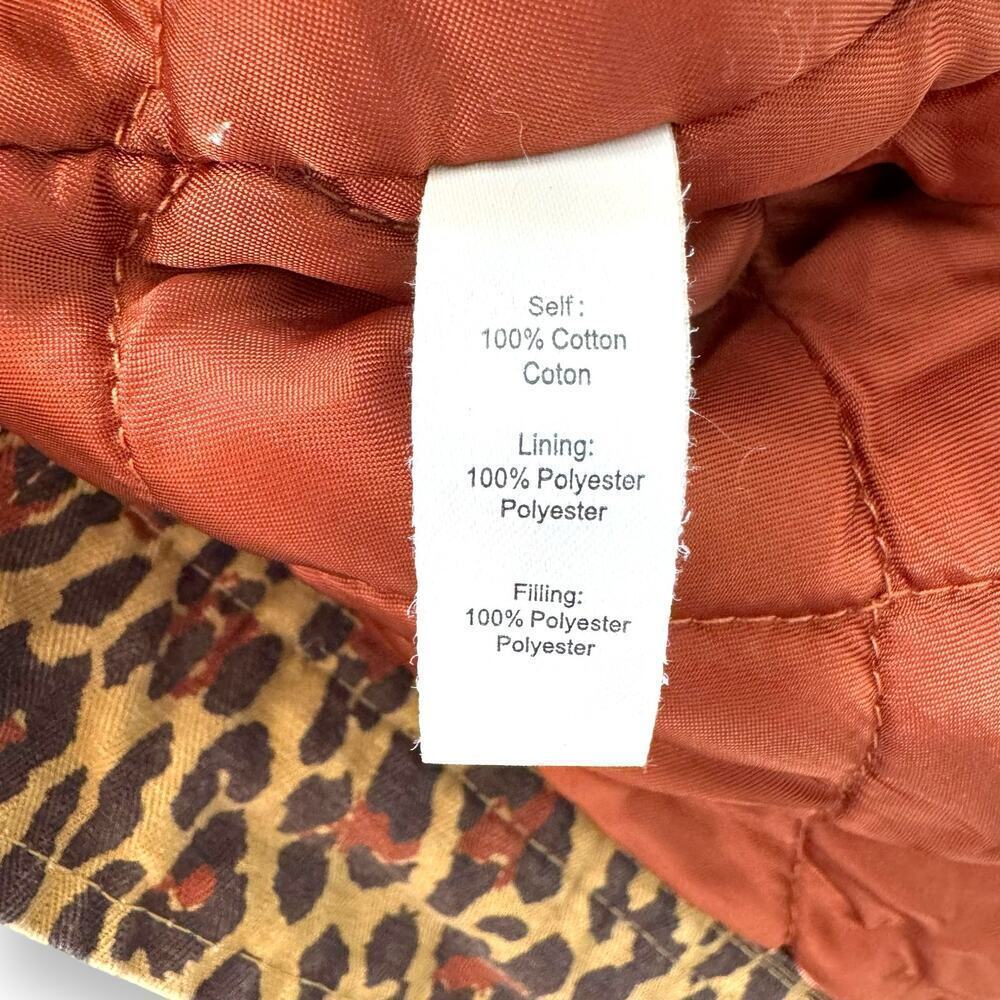 Marissa Webb Ellery Anorak Utility Jacket Khaki Leopard Women’s Small No Belt - Picture 13 of 14